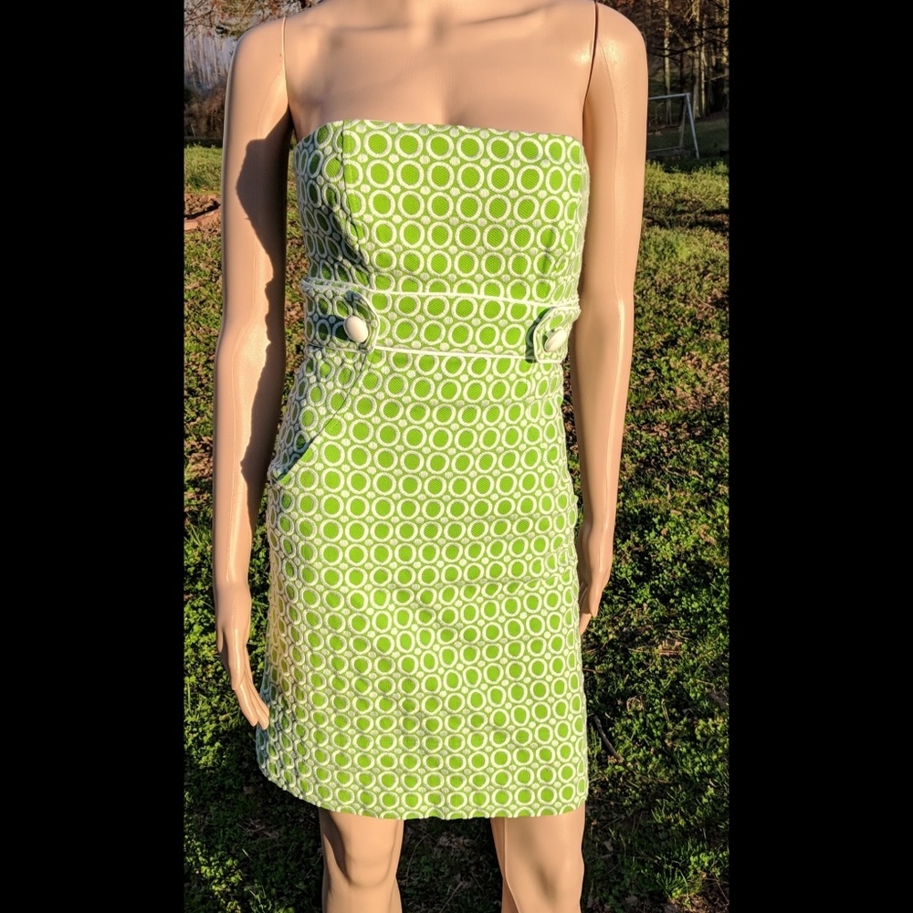 SHOSHANNA STRAPLESS DRESS W/POCKETS